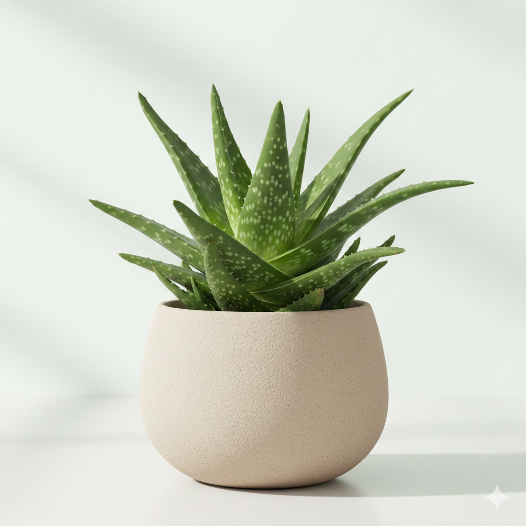 Aloe vera Korphad Gwarpatha medicinal plant in pot – Gayatri Nursery